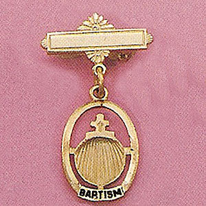 Baby Baptism Pin - X8351