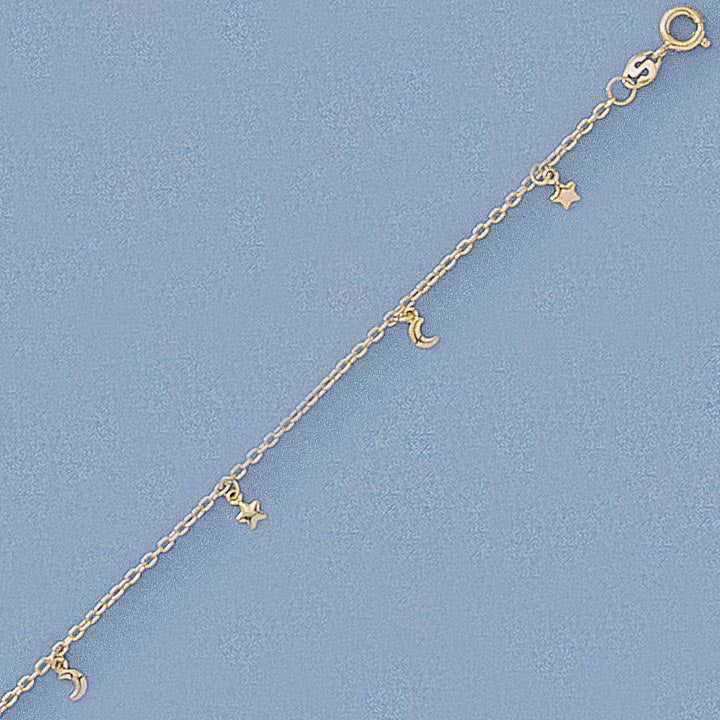 6” Stars & Moons Bracelet - X4364