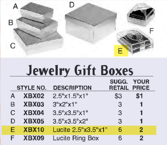 Jewelry Gift Box (E)