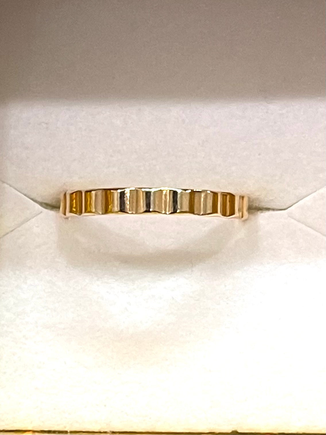 2.5 mm Stackable "Rolling Hills" Band Ring - XN006