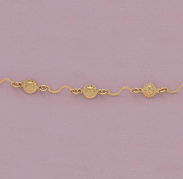 Sunshine Link 10" Anklet