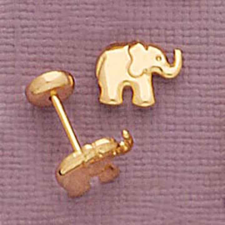 Elephant Post Earrings - X2485