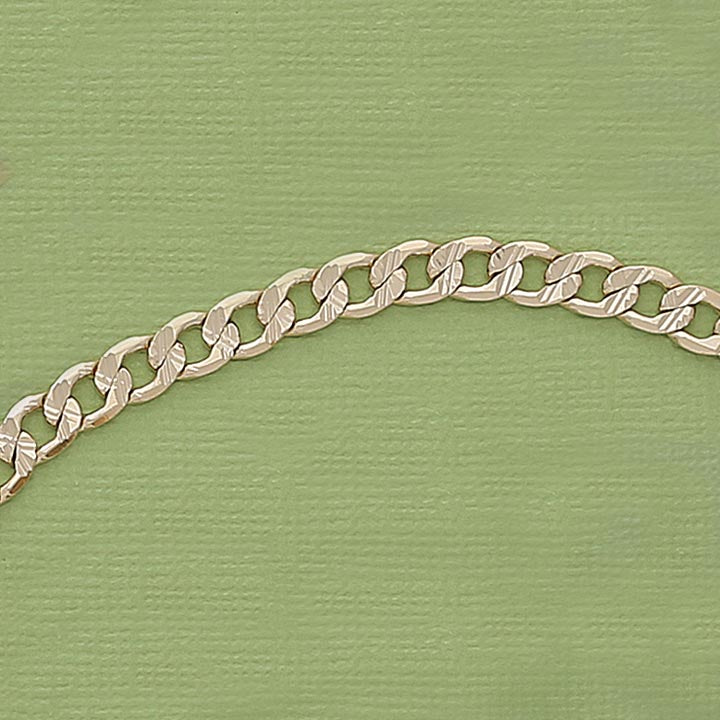 Curb 5mm Necklace or Bracelet - X3262