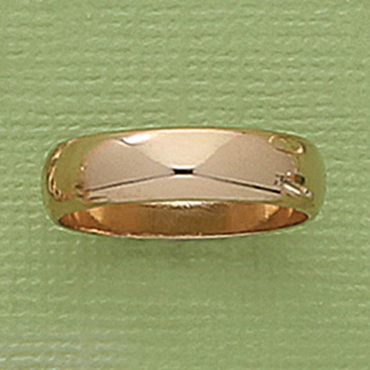 Polished 5mm Band Ring