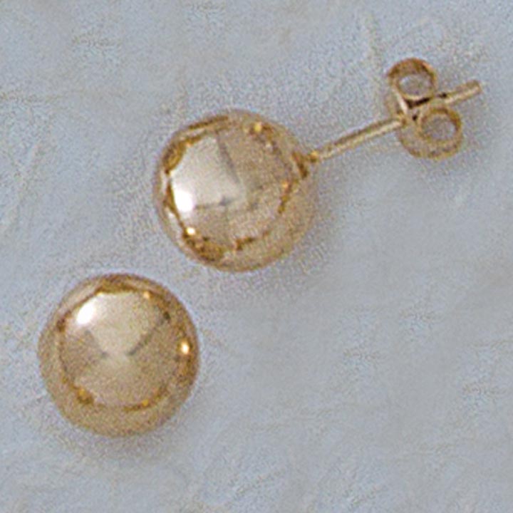 9mm Ball Post Earrings