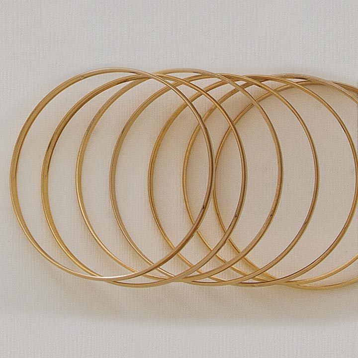 5mm Seven Piece Bangle Set - XB383