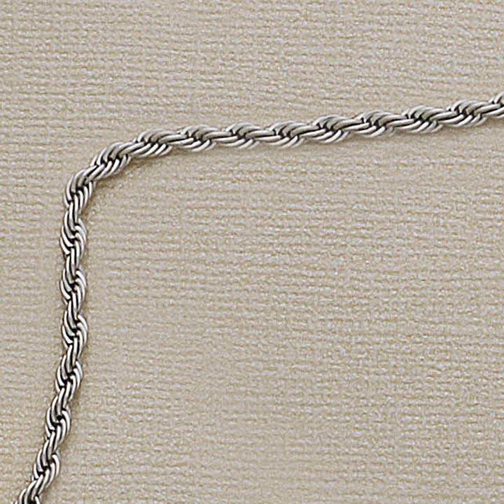 3mm SS Rope Necklace