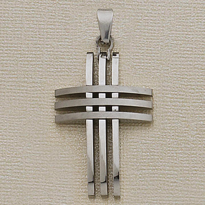 39mm SS Cross Charm
