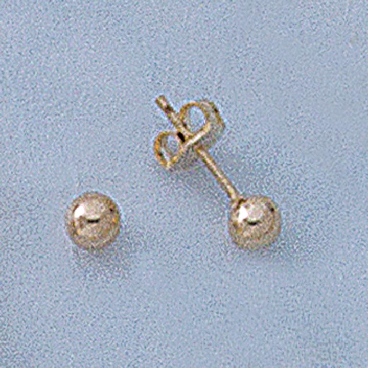 3mm Ball Post Earrings