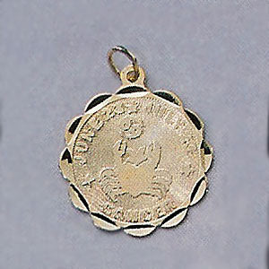 20mm Zodiac Sign Pendant - X5028