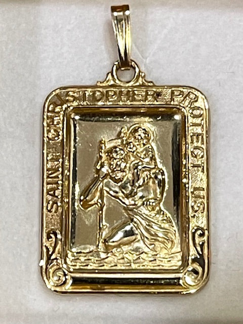 Saint Christopher Protection Pendant - X5047