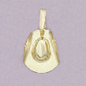 Cowboy/Cowgirl Hat Pendant - X5357