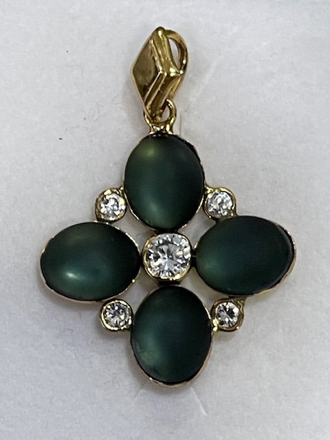 Majestic CZ Cross Pendant - X5427