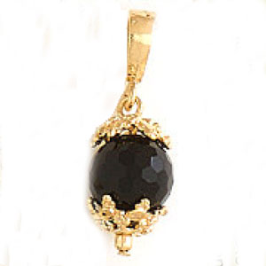 Good Luck Faux "Azabache" Charm - X5612