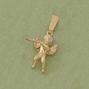 18mm Winged Angel / Cherub Pendant - X5727