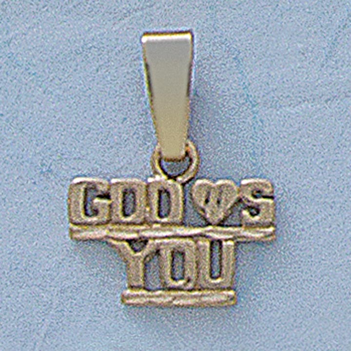 “God Loves You” Pendant