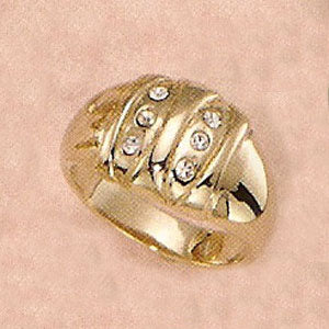 Austrian Crystal Vintage Ring - XR098