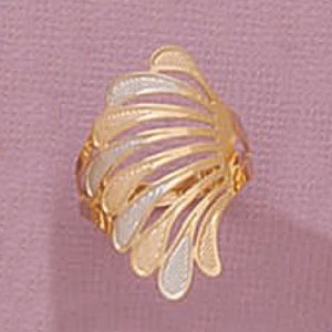 Two-Tone Fan Ring - XR567