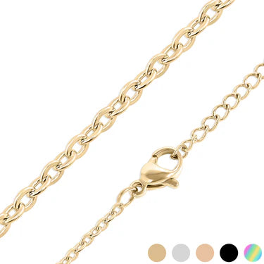 1.5mm Cable Link Necklace - X3300