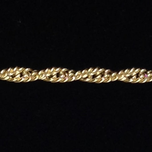 3mm Twist Rope Anklet & Necklace - X3018