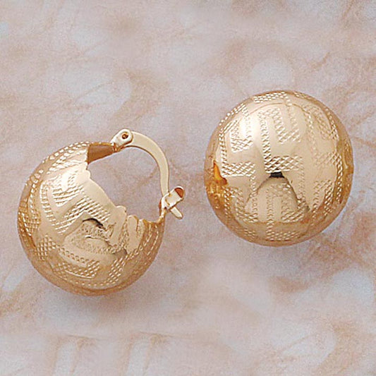 Ball Textured Earrings
