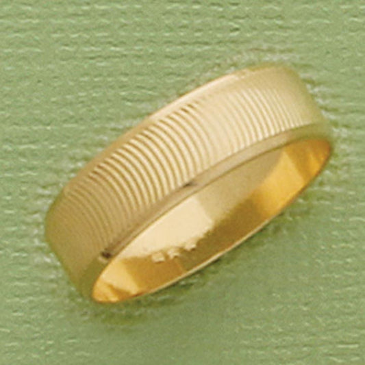 Diamond Cut 8mm Band Ring