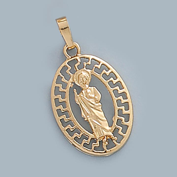 27mm Religious Oval Pendant