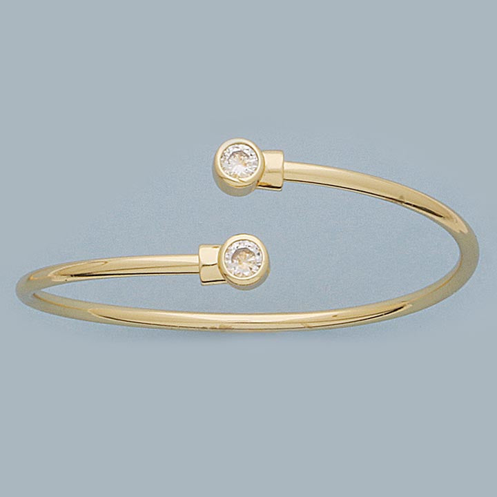 CZ Cuff Bangle