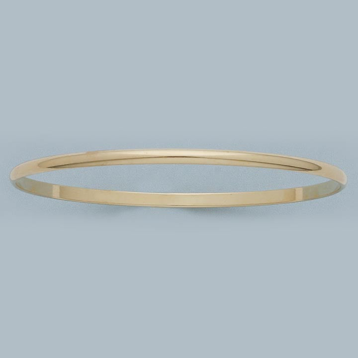 Polished 2mm Bangle