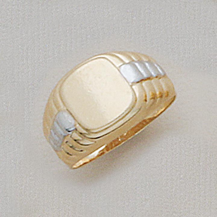 Two-Tone Men's Ring