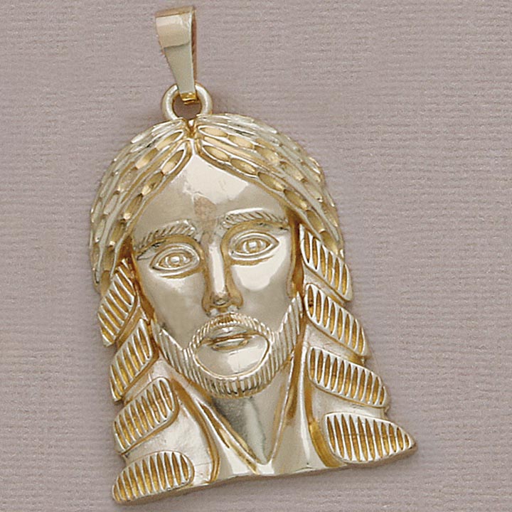 50mm Heavy Religious Jesus Pendant