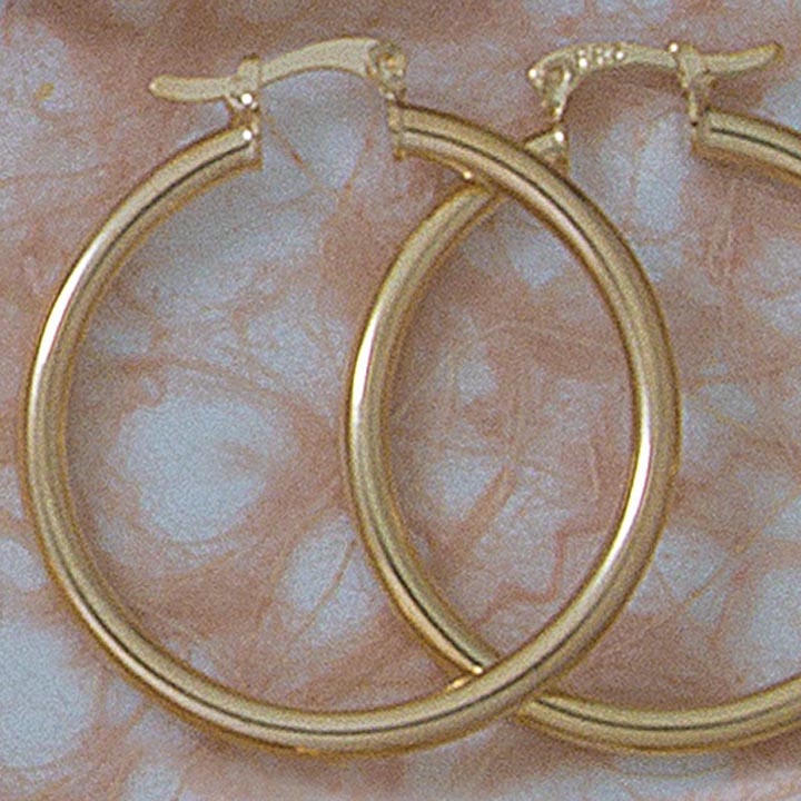 35mm Hoop Earrings