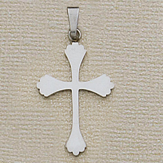 SS 26mm Cross Charm